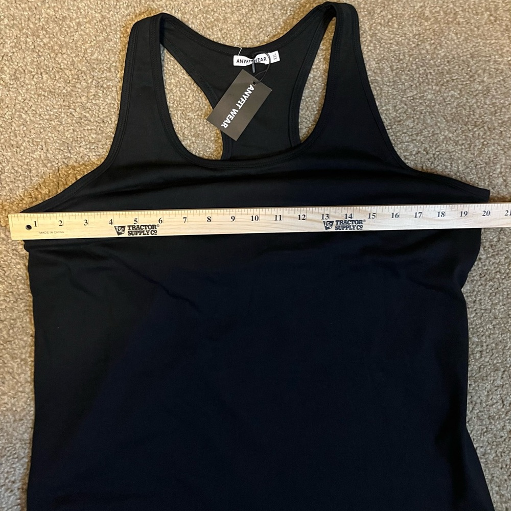 Anyfit Wear Racerback Workout Tank w/ Shelf Bra size XXL - Picture 12 of 14